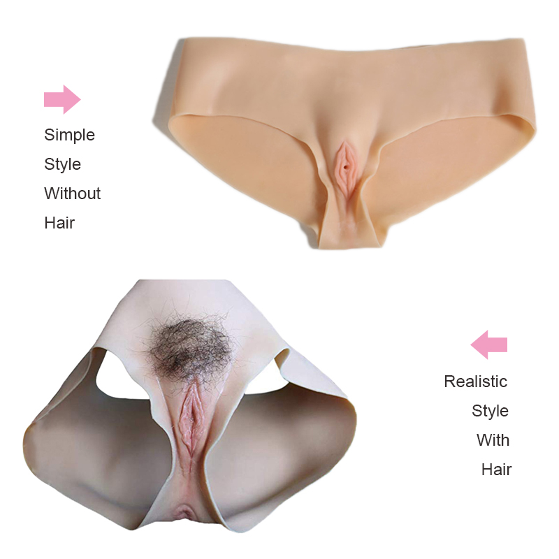 product-Silicone Vagina Crossdresser Transgender Underwear Hiding Gaff Panties Butt Hips Shaper-XINX-1