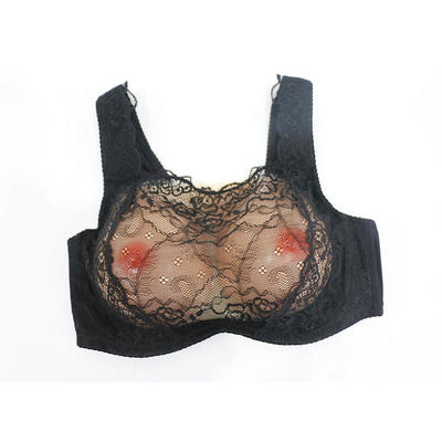 Pocket Bra Crossdresser Transvestite Lingerie for Silicone Breast Form with Pockets