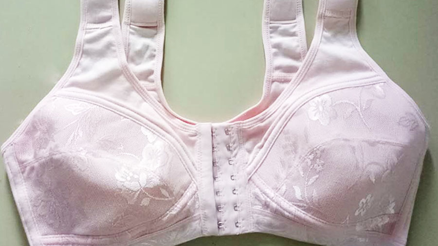 product-Post Surgery Bras for Women Front Closure Mastectomy Bra with Pockets-XINXINMEI-img